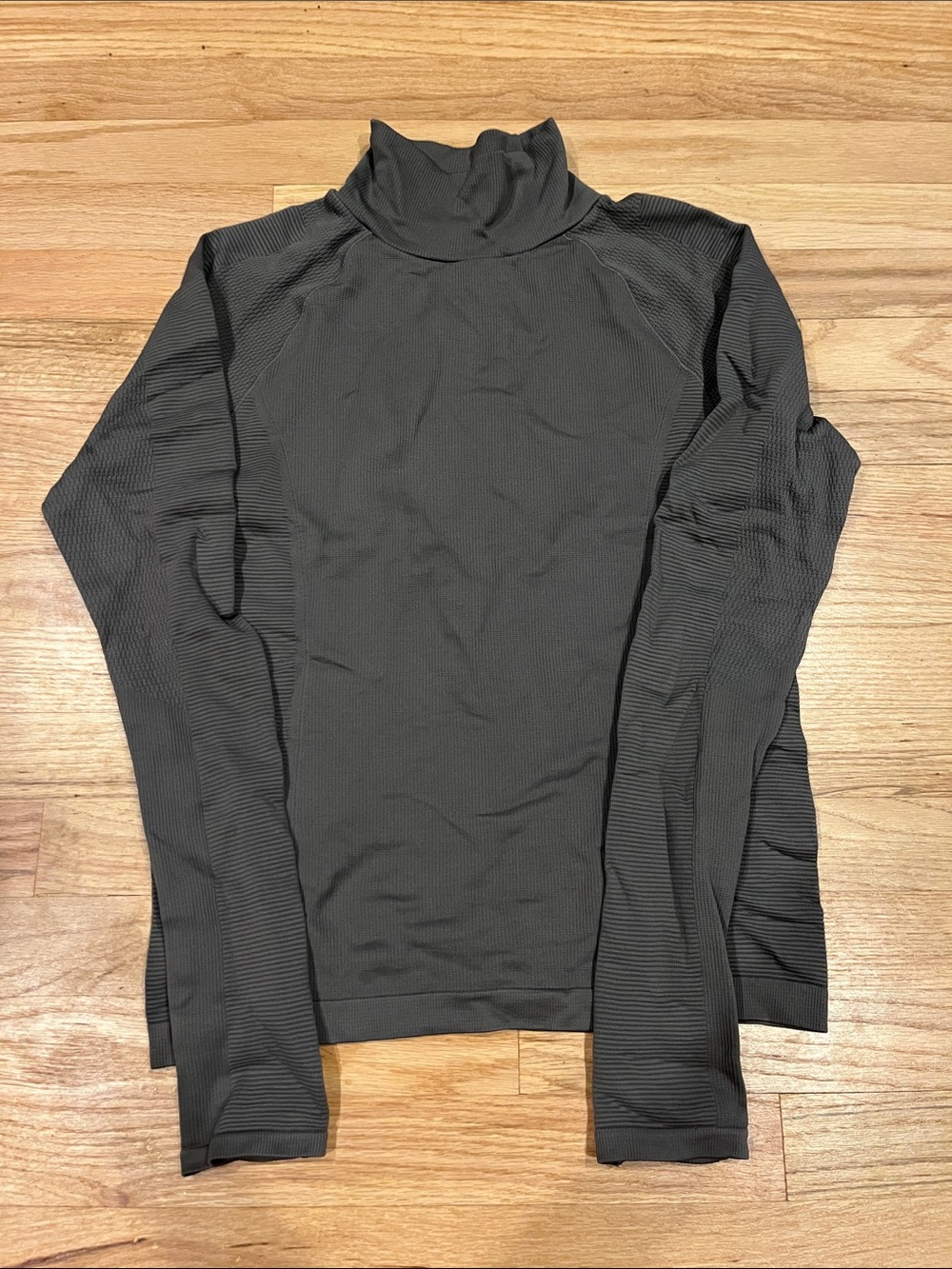 Athleta Women's Turtleneck Long Sleeve Top - Charcoal